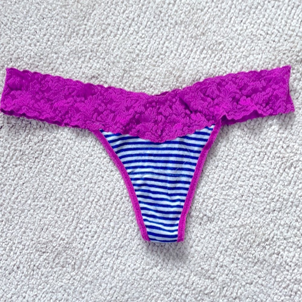 Hanky Panky cotton/spandex thong